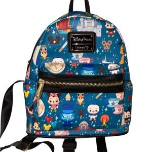 Loungefly disney parks magic kingdom character bag
